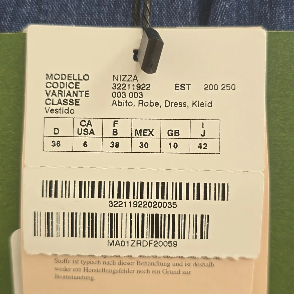 MARELLA NIZZA DENIM‎ DRESS